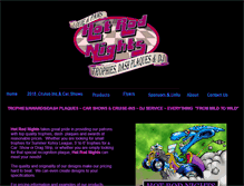 Tablet Screenshot of hotrodnights.net